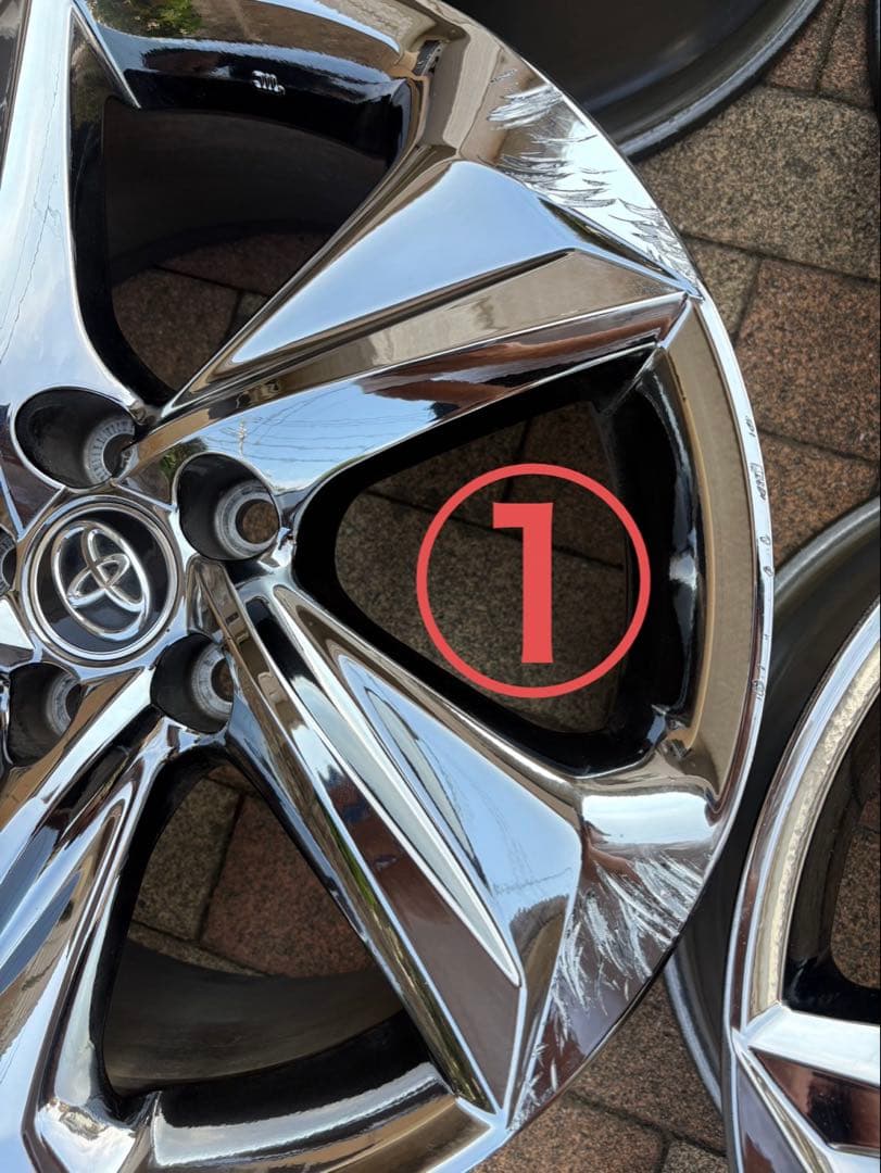 【最安値】　220系クラウン　RS 純正ホイール　4本