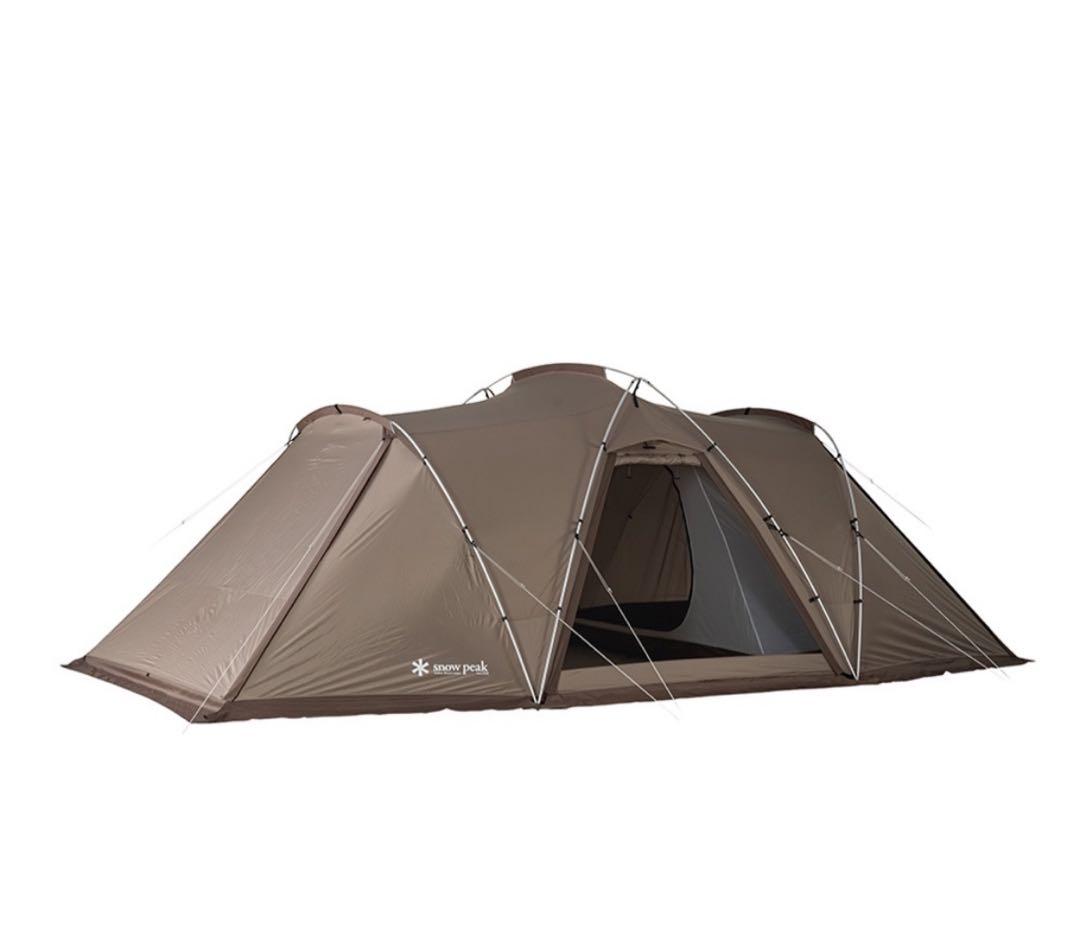 ランドネストシェルター本体、マットシートセット、ルーフシート、ポールセット。