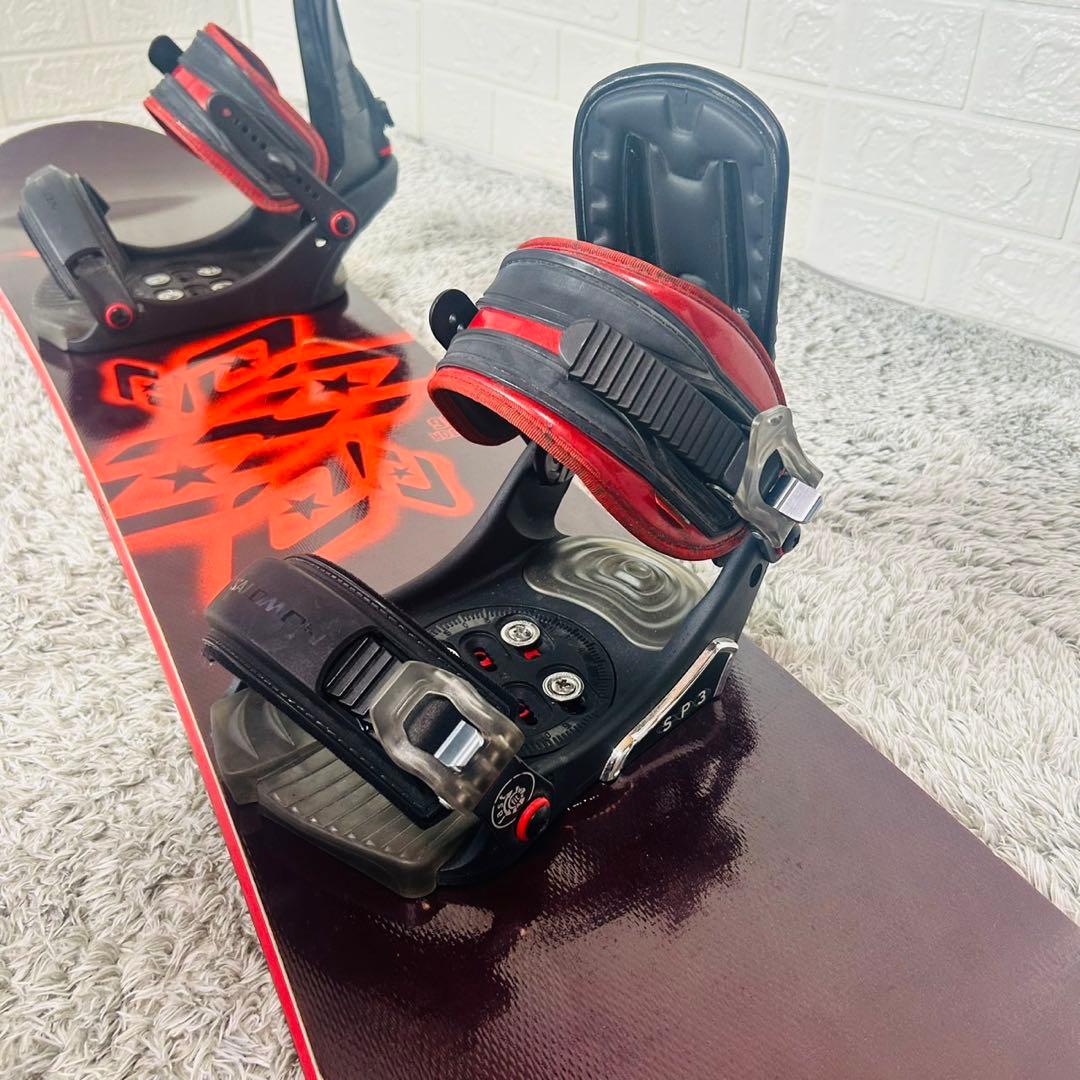 【初心者おすすめ】 ELAN　サロモン　SP3　スノーボード セット 156cm