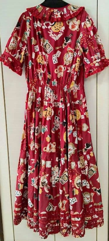 ハロウィーンワンダーランドプリントワンピース☆ピンクハウス☆赤