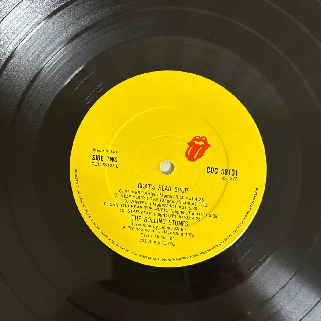 【UKオリジナル】ROLLING STONES GOATS HEAD SOUP