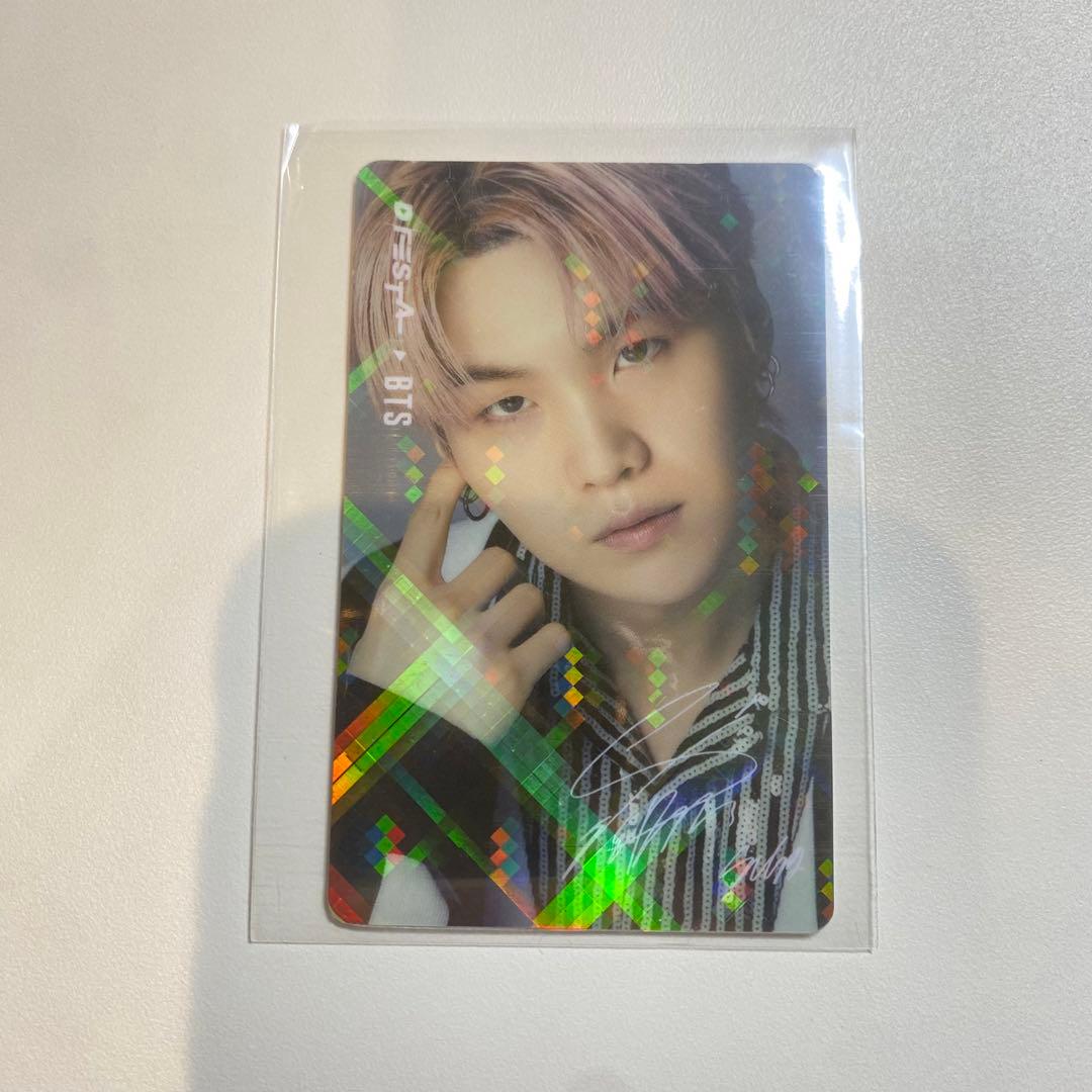 DFESTA BTS SUGA ホログラム 7/21 沖縄 入場特典 トレカ