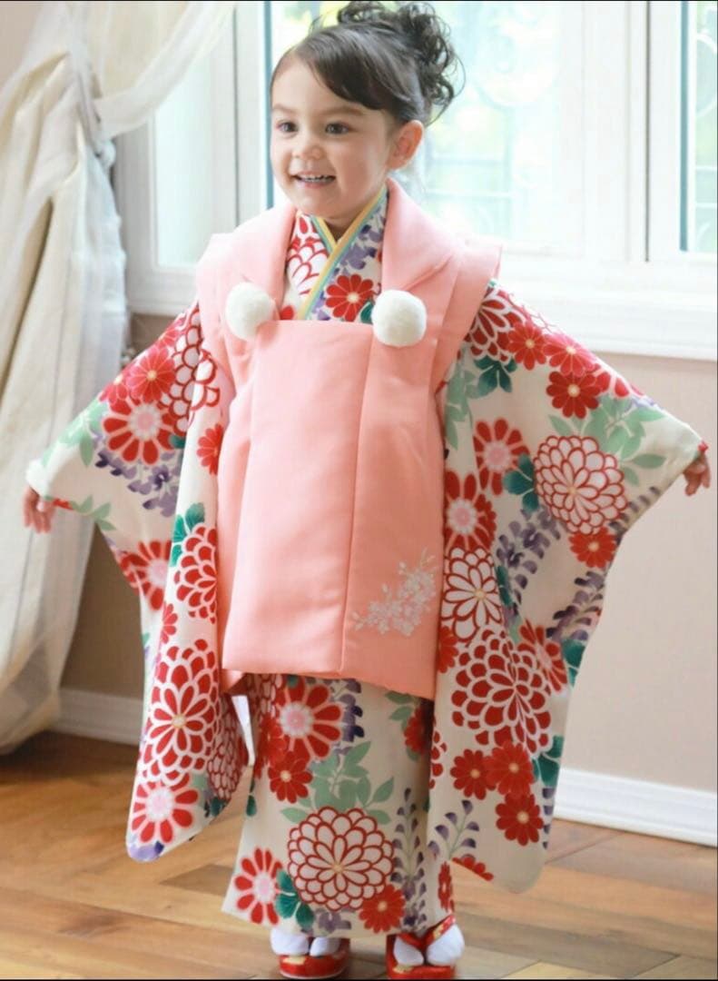 キャサリンコテージ七五三着物と被布セット