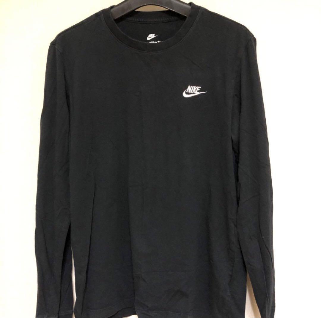 Nike 長袖カットソー ホワイト ブラック2枚セット