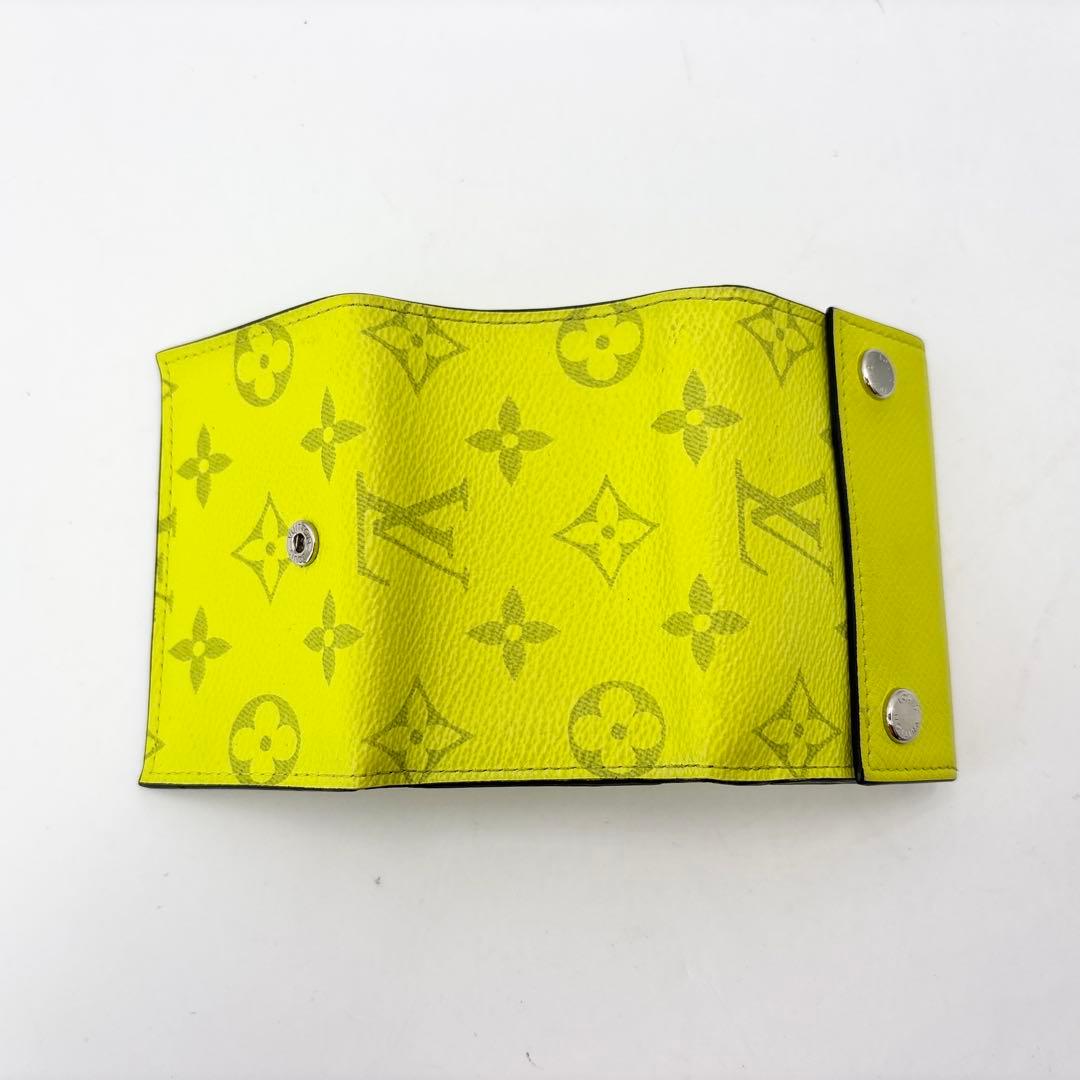 ルイヴィトン M67629 ディスカバリー コンパクト タイガラマ イエロー