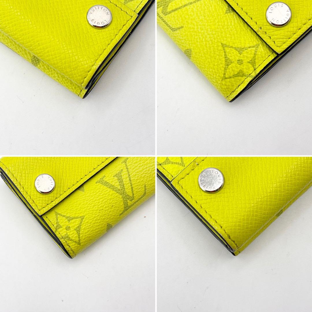 ルイヴィトン M67629 ディスカバリー コンパクト タイガラマ イエロー