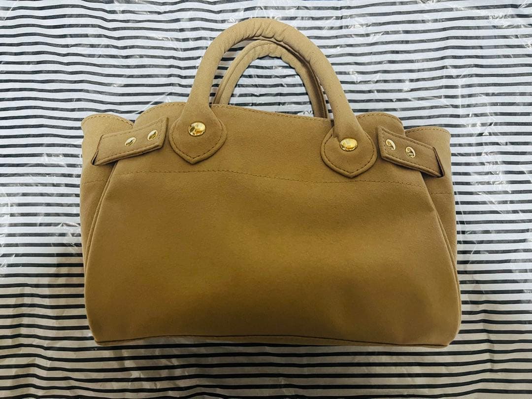 新品 シータパランティカ SS別注 フェイクスエードトートバッグ ベージュ 匿名