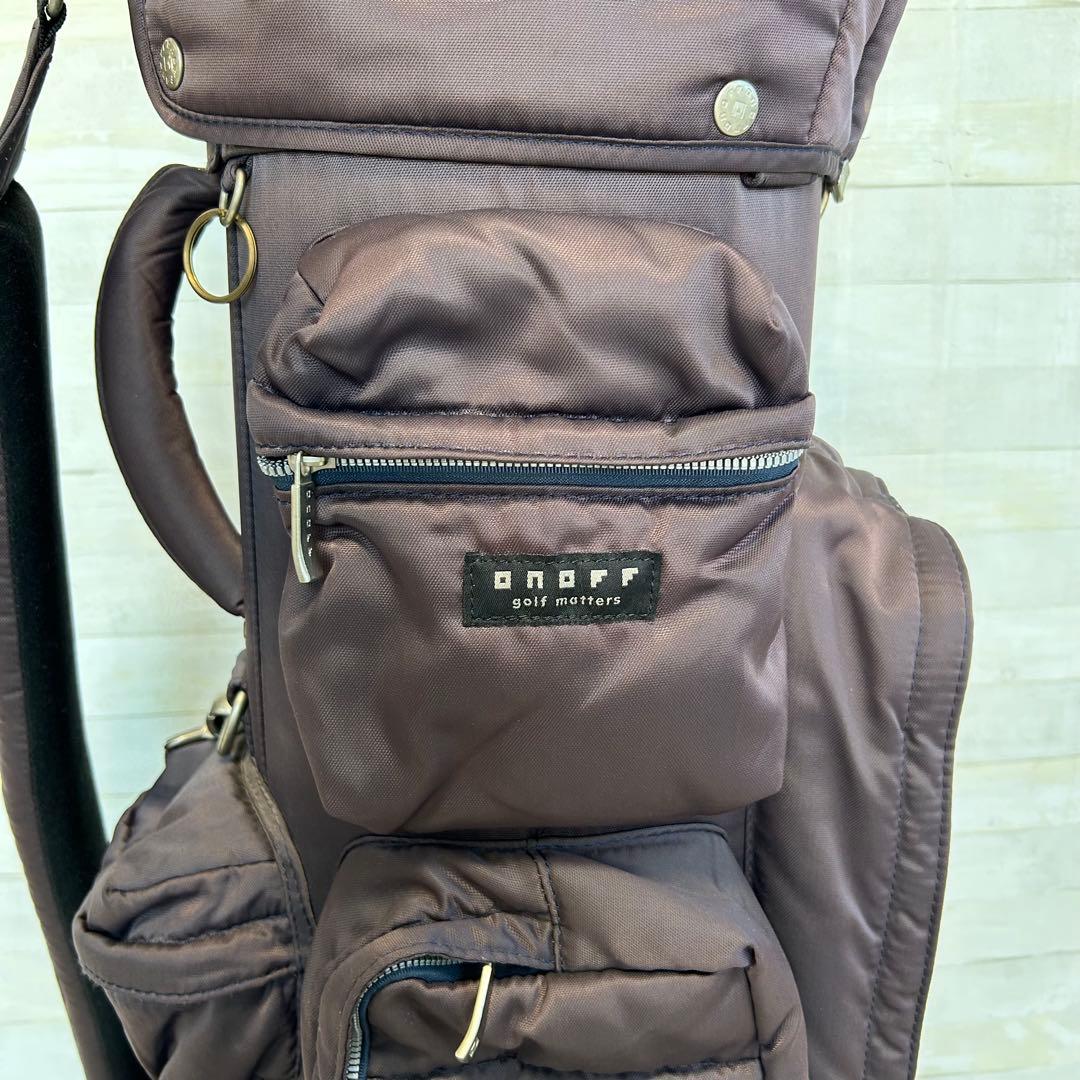 ONOFF　キャディバッグ【LAND ROVER コラボモデル】