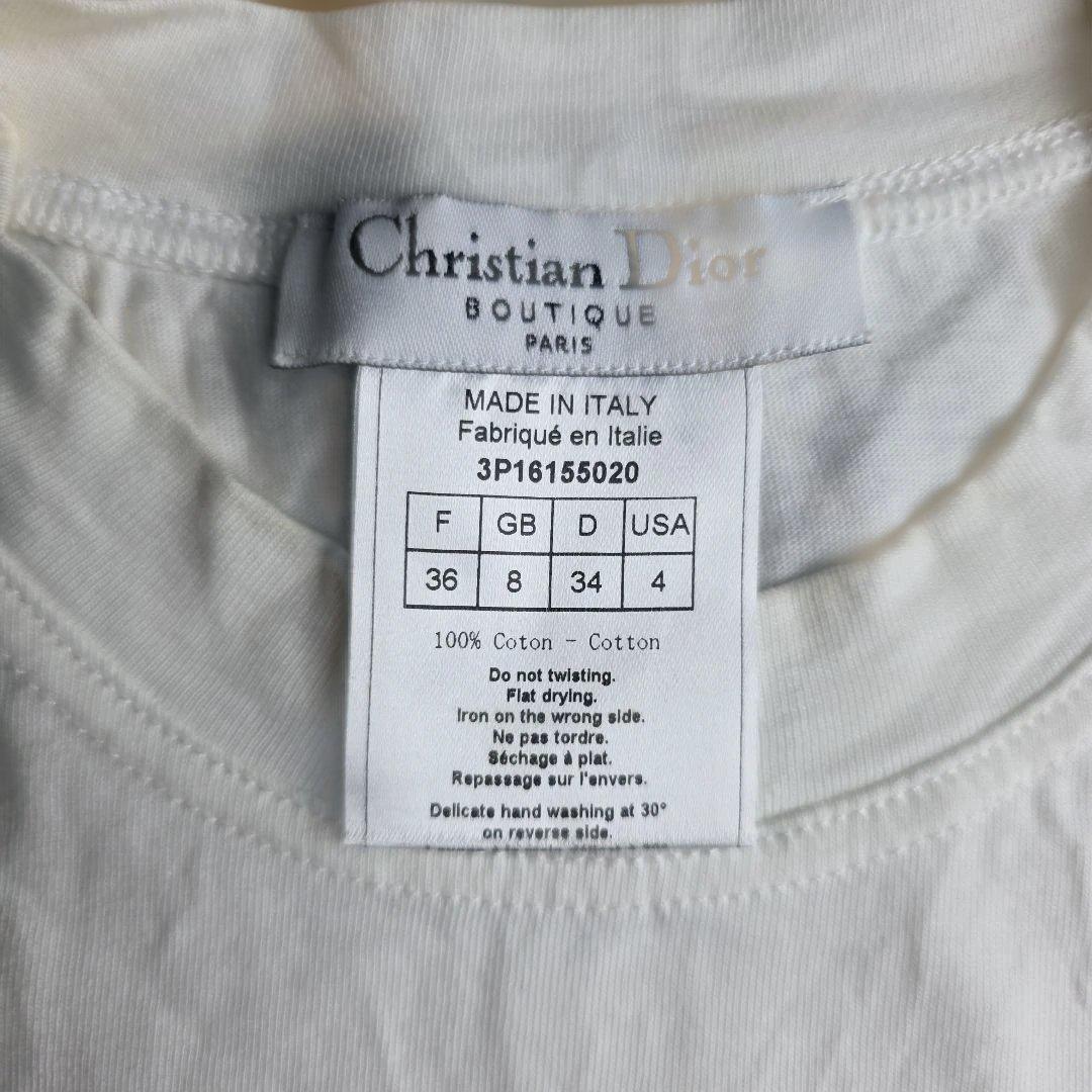 ガリアーノ期　ディオール　Tシャツ　カットソー　J'ADORE ロゴ　白　y16