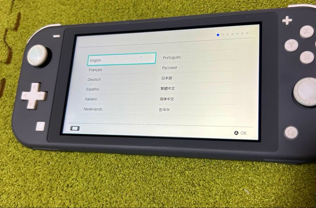 (動作確認済み)Nintendo Switch Lite グレー 本体