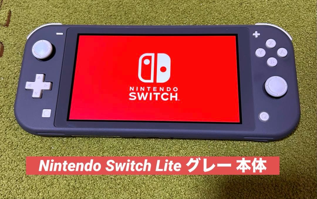 (動作確認済み)Nintendo Switch Lite グレー 本体