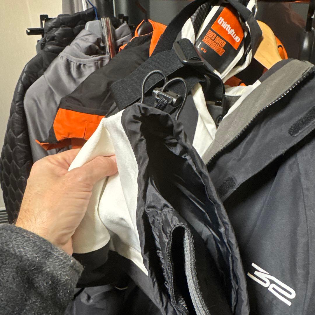 32 SPRING BREAK スノーボードウェア ブラック