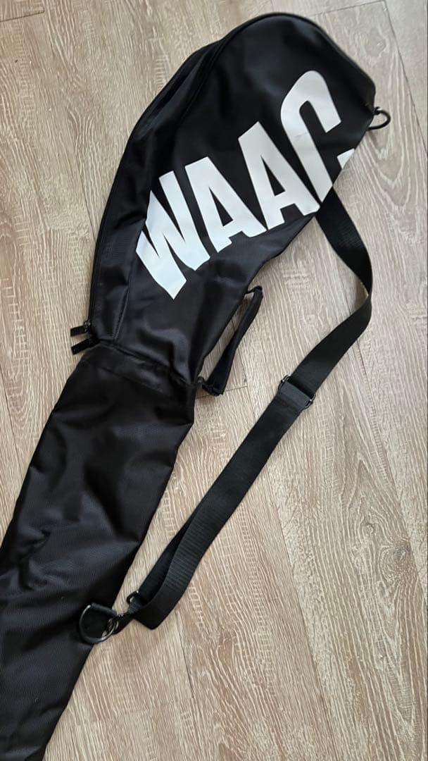 WAAC ゴルフバッグ ブラック
