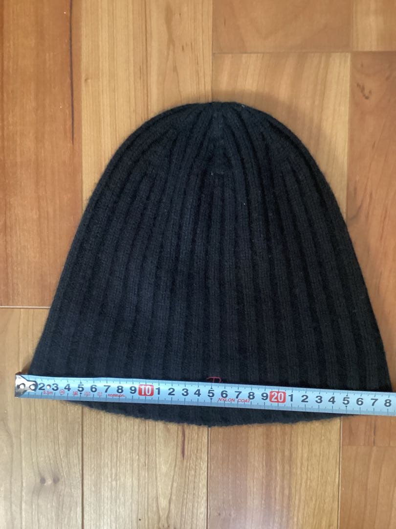 ロンハーマン　カシミヤ100% ニット帽　ビーニー　黒　ユニセックス