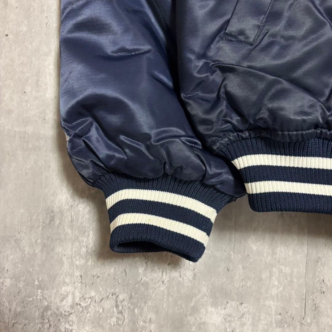 00's majestic ヤンキース　スタジャン　ネイビー　Lサイズ