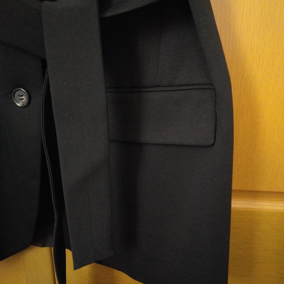 ウィークエンドマックスマーラ　ジレ　黒　リボン付き