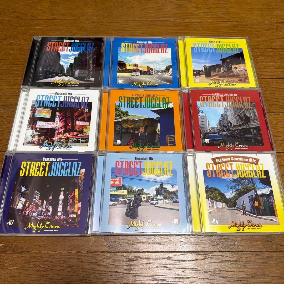 STREET JUGGLAZ #01-#8.5セット バラ売り不可