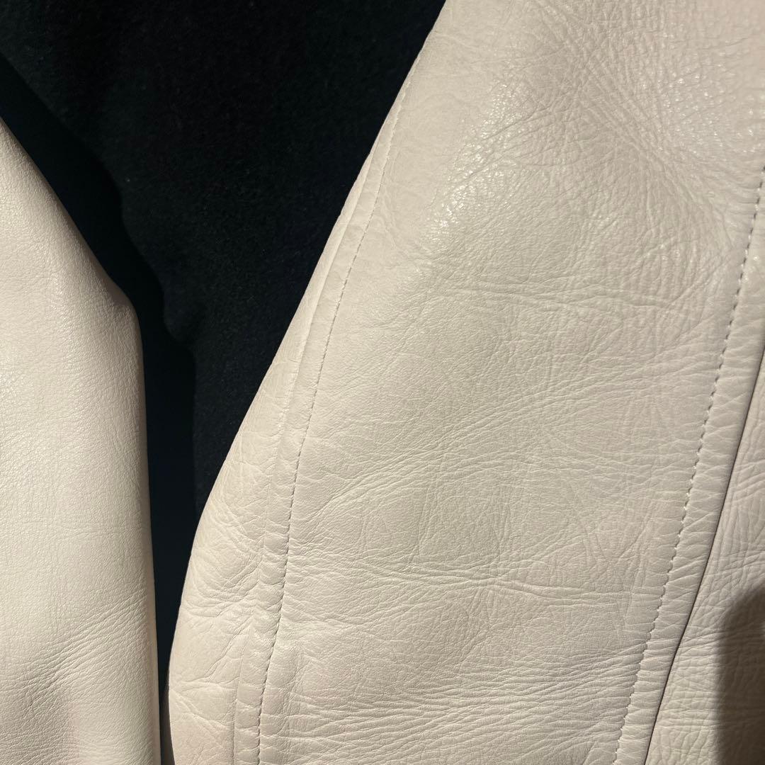 物*り様 Cootie スタジャン L 黒・白　アメカジ・バイカー