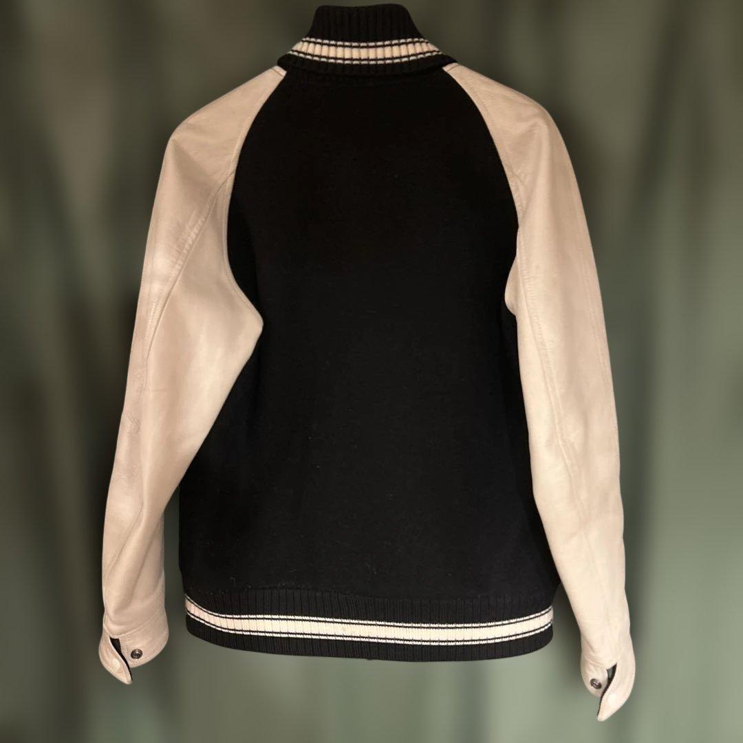 物*り様 Cootie スタジャン L 黒・白　アメカジ・バイカー