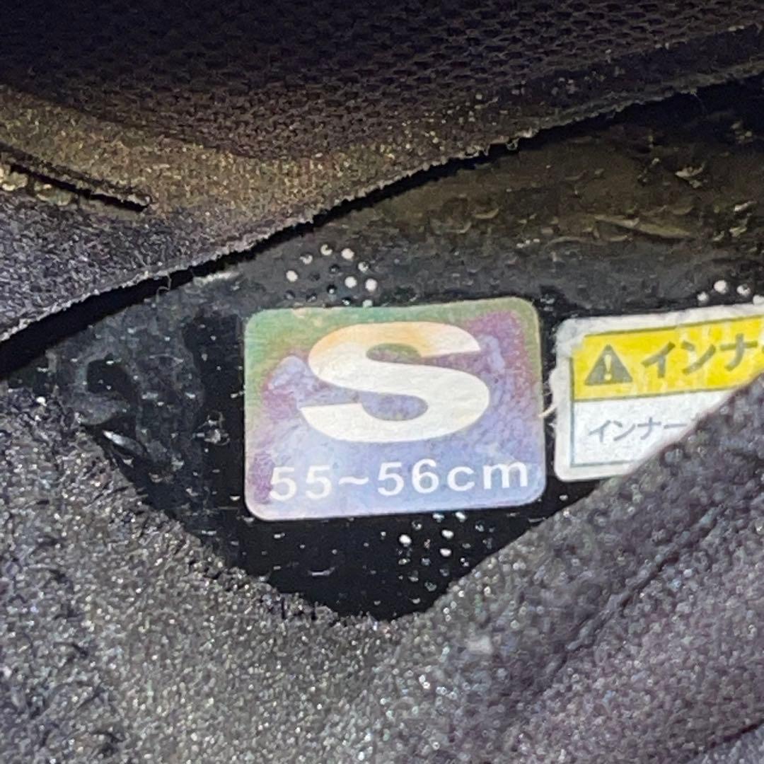 OGK KABUTO KAMUI-3 黒青 フルフェイスヘルメット Sサイズ