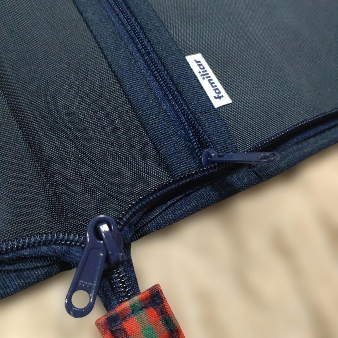 familiar　母子手帳ケース　大　ファミリア　赤チェック　A5