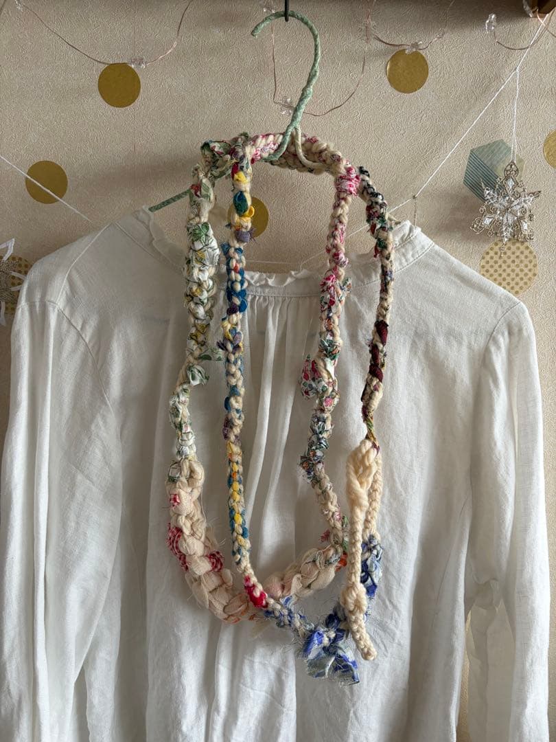 ダニエラグラジス　編み込みネックレス 付属バック付 DANIELA GREGIS