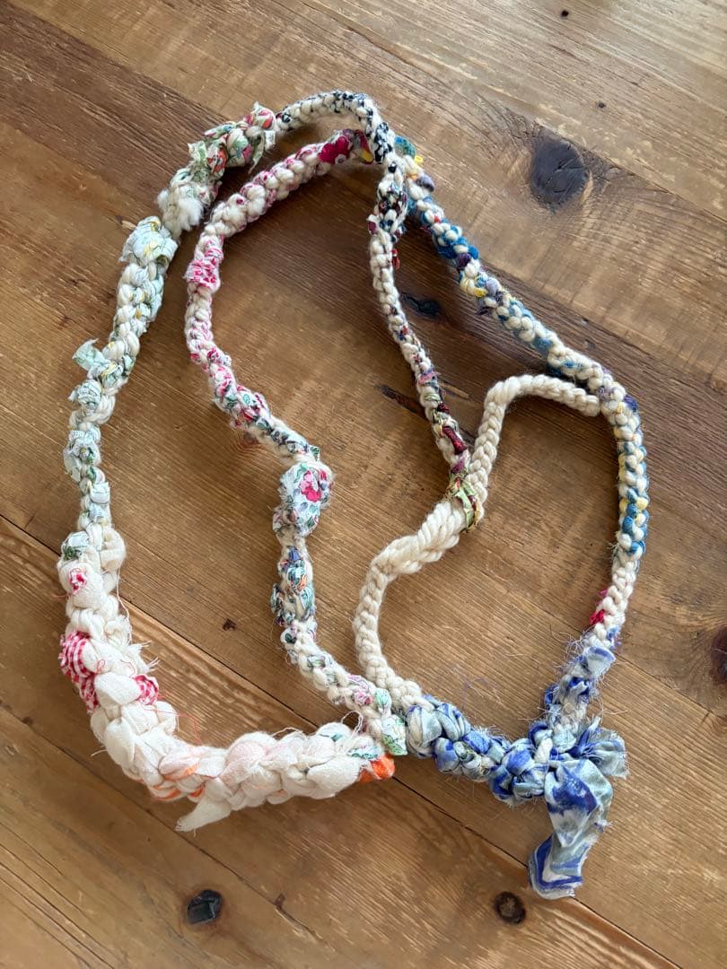 ダニエラグラジス　編み込みネックレス 付属バック付 DANIELA GREGIS