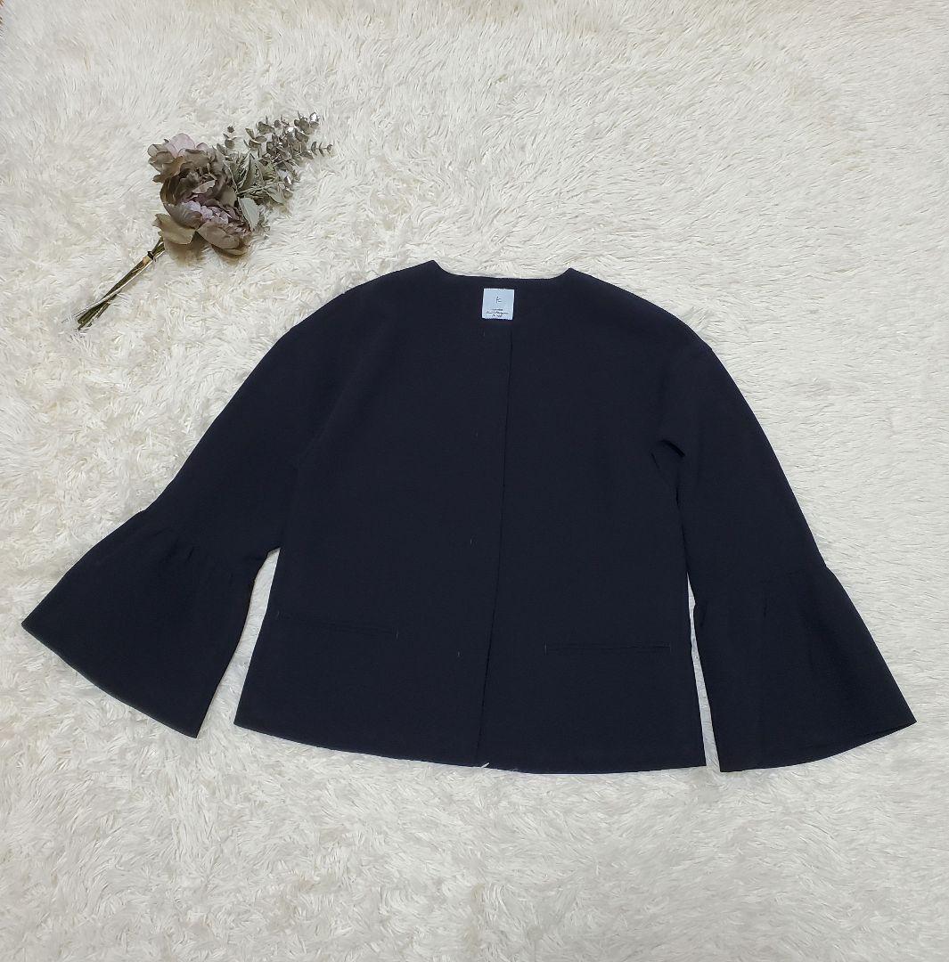 ■組曲/コンフォータブルドレープ フレアスリーブジャケット極美品 雑誌掲載