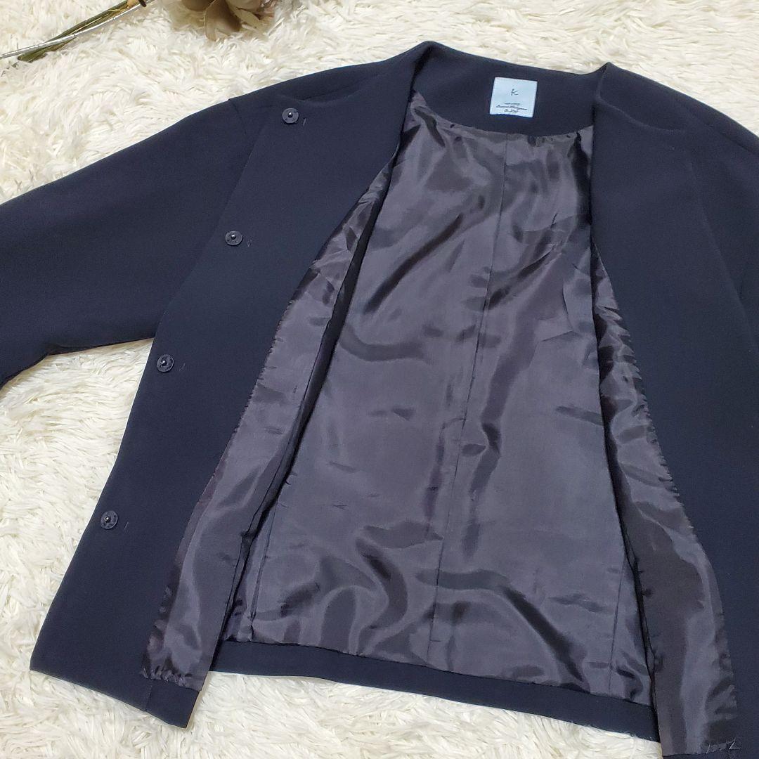 ■組曲/コンフォータブルドレープ フレアスリーブジャケット極美品 雑誌掲載