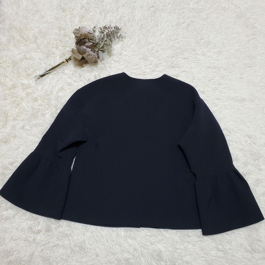 ■組曲/コンフォータブルドレープ フレアスリーブジャケット極美品 雑誌掲載