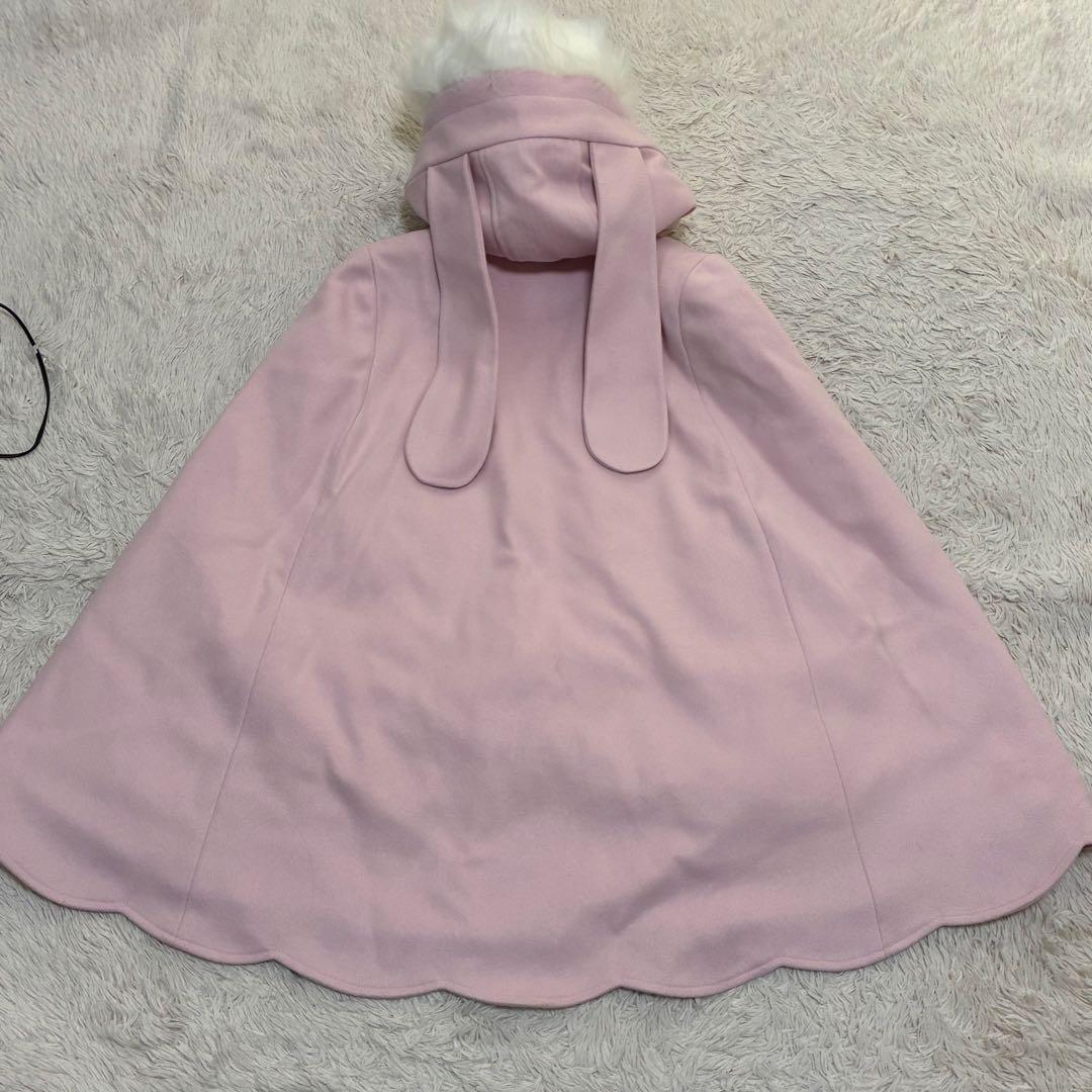 To Alice ふわふわラビットマントコート