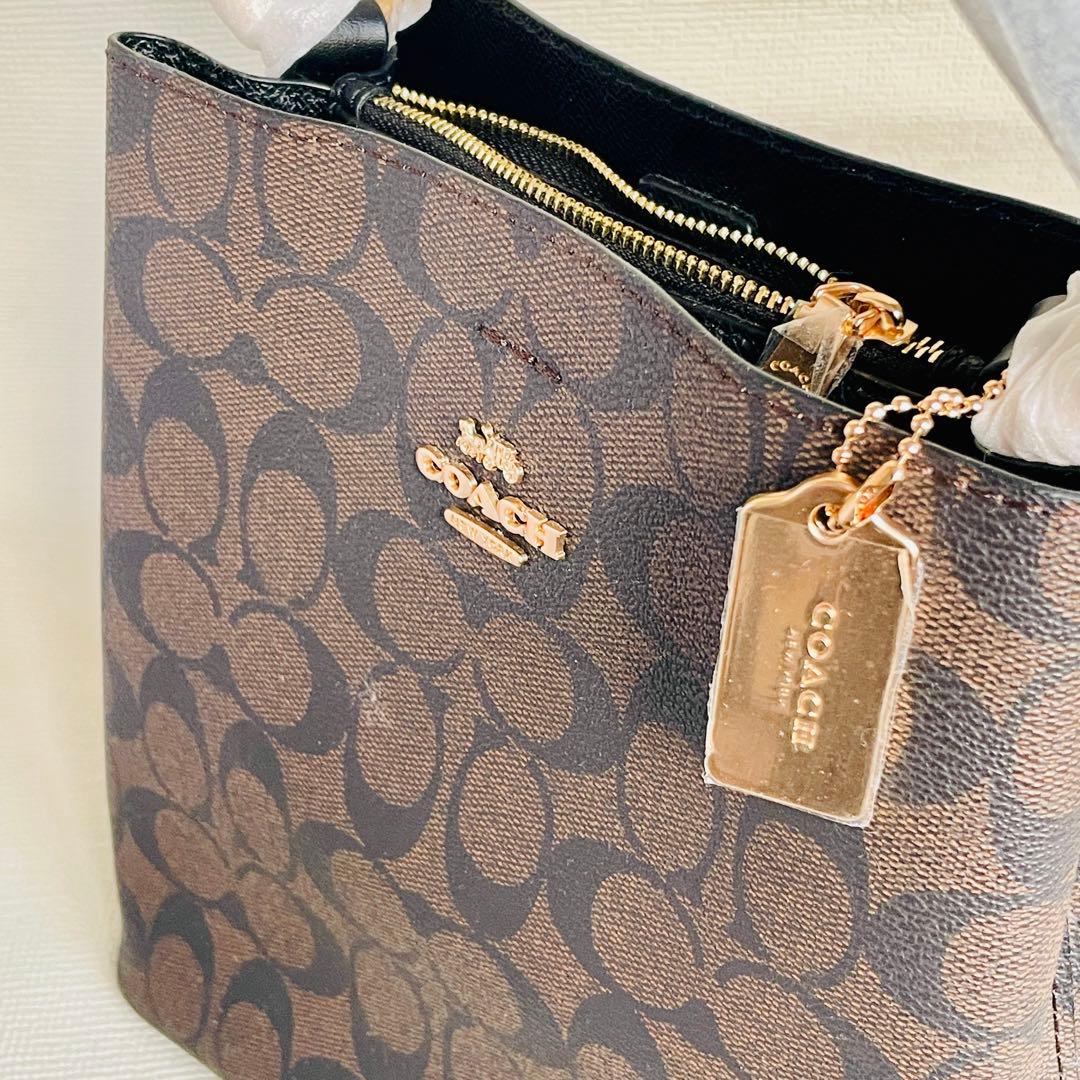 ※タグ無　新品 COACH スモール タウン バケット ショルダー 2312?