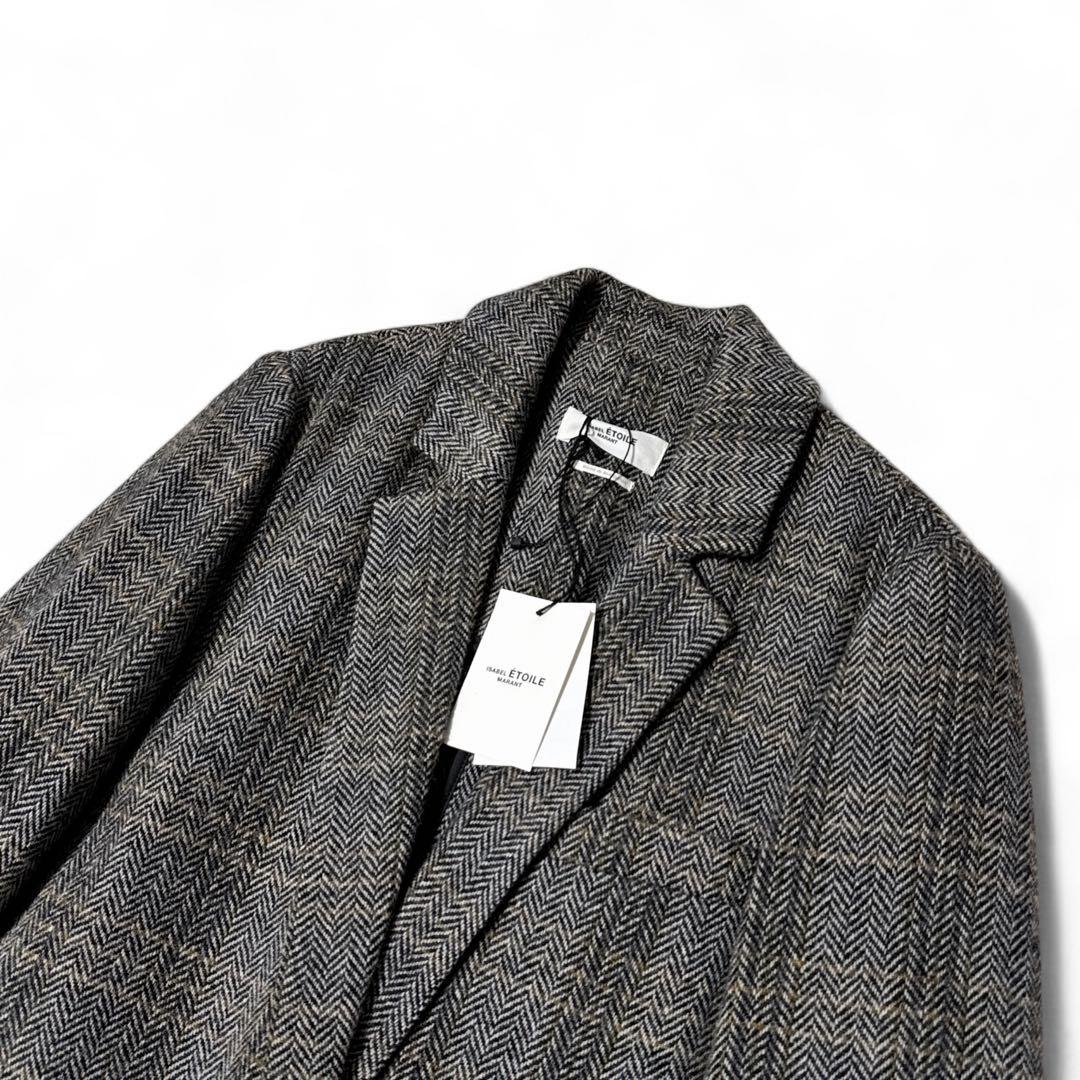 新品タグ付✨️定価7.5万　イザベルマラン　バージンウールジャケット　ブルガリア製