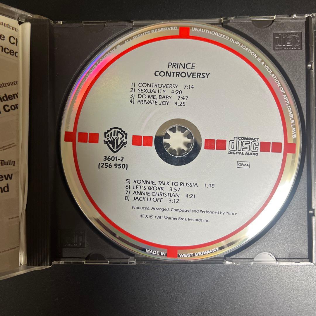 【シール帯付】プリンス 戦慄の貴公子 Prince Controversy