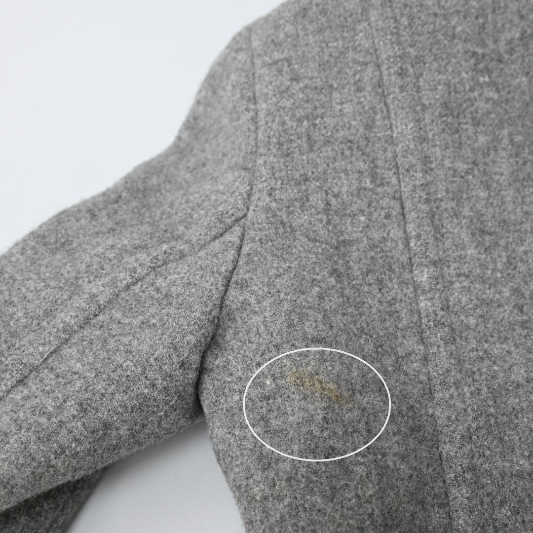 48528★冬 バーバリーブルーレーベル コート ノバチェック メルトン\"