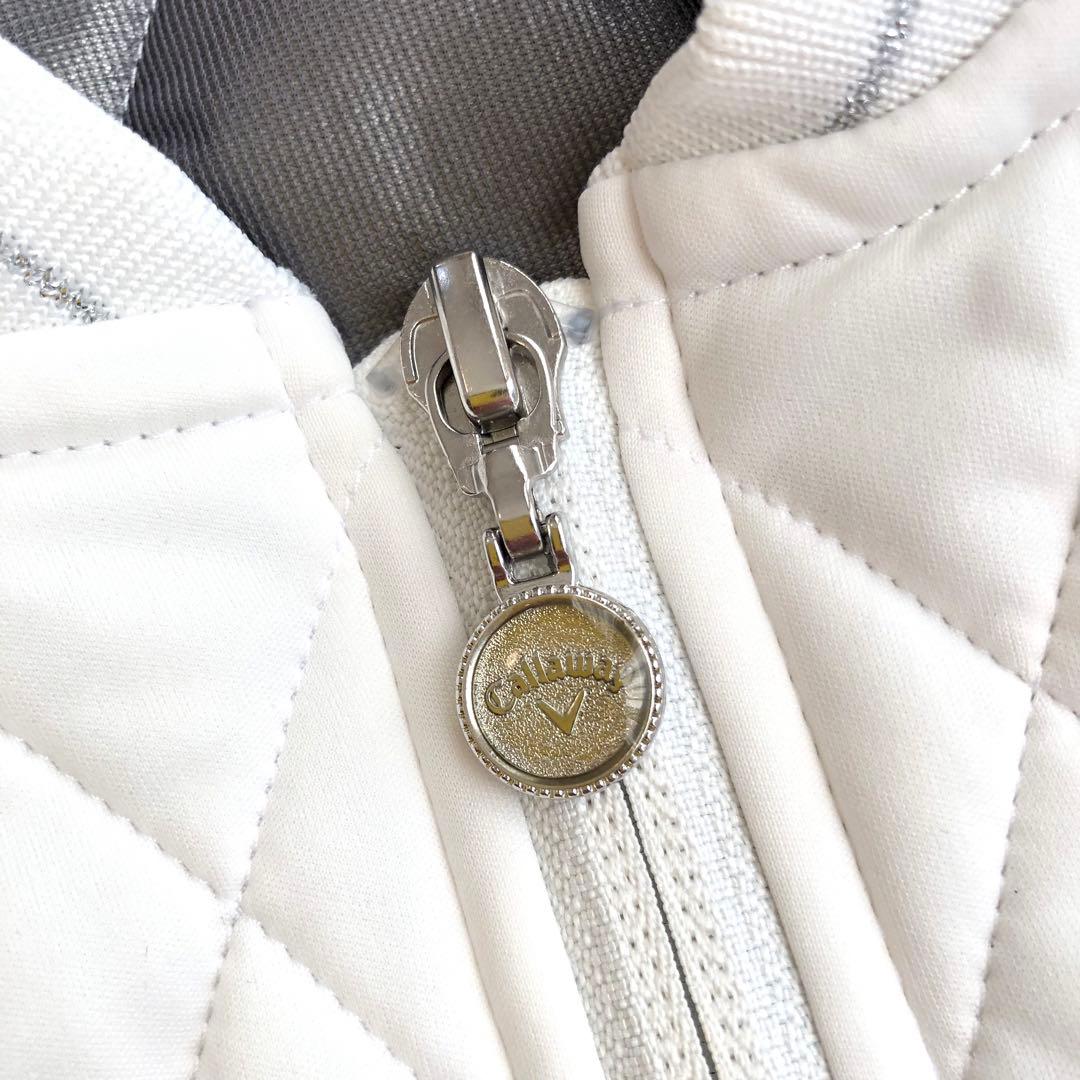 Callaway キルティングジャケット ホワイトLサイズ