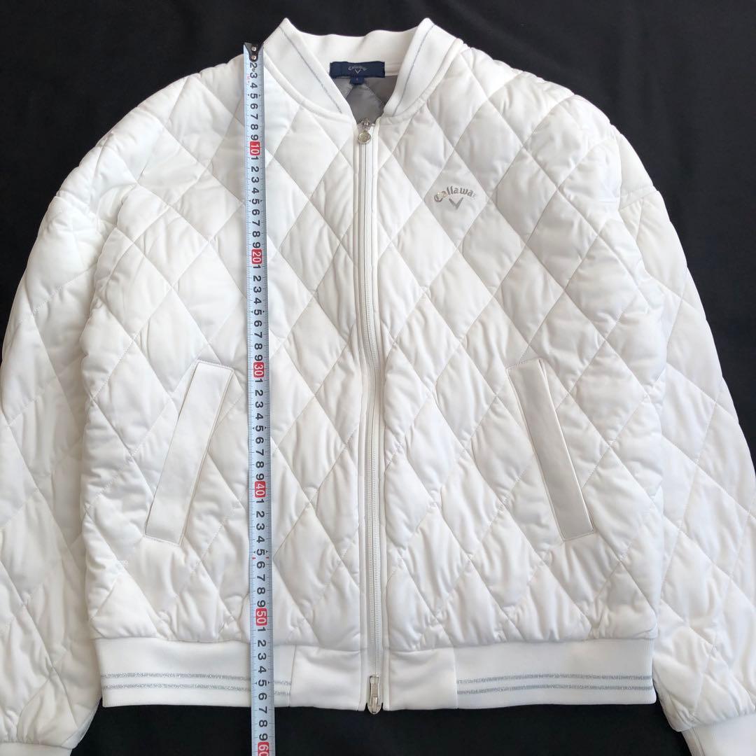 Callaway キルティングジャケット ホワイトLサイズ