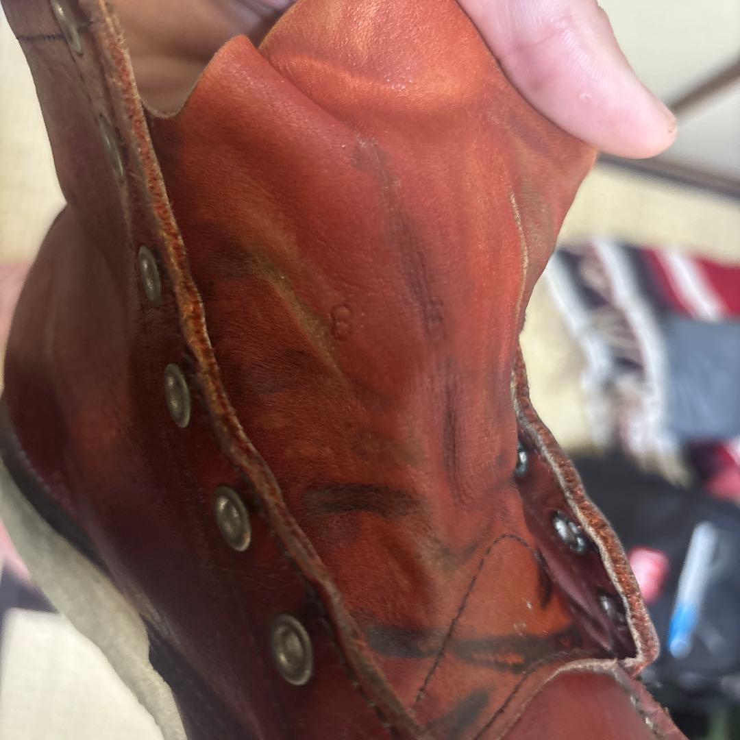 レッドウィング　表四角犬タグ　８E