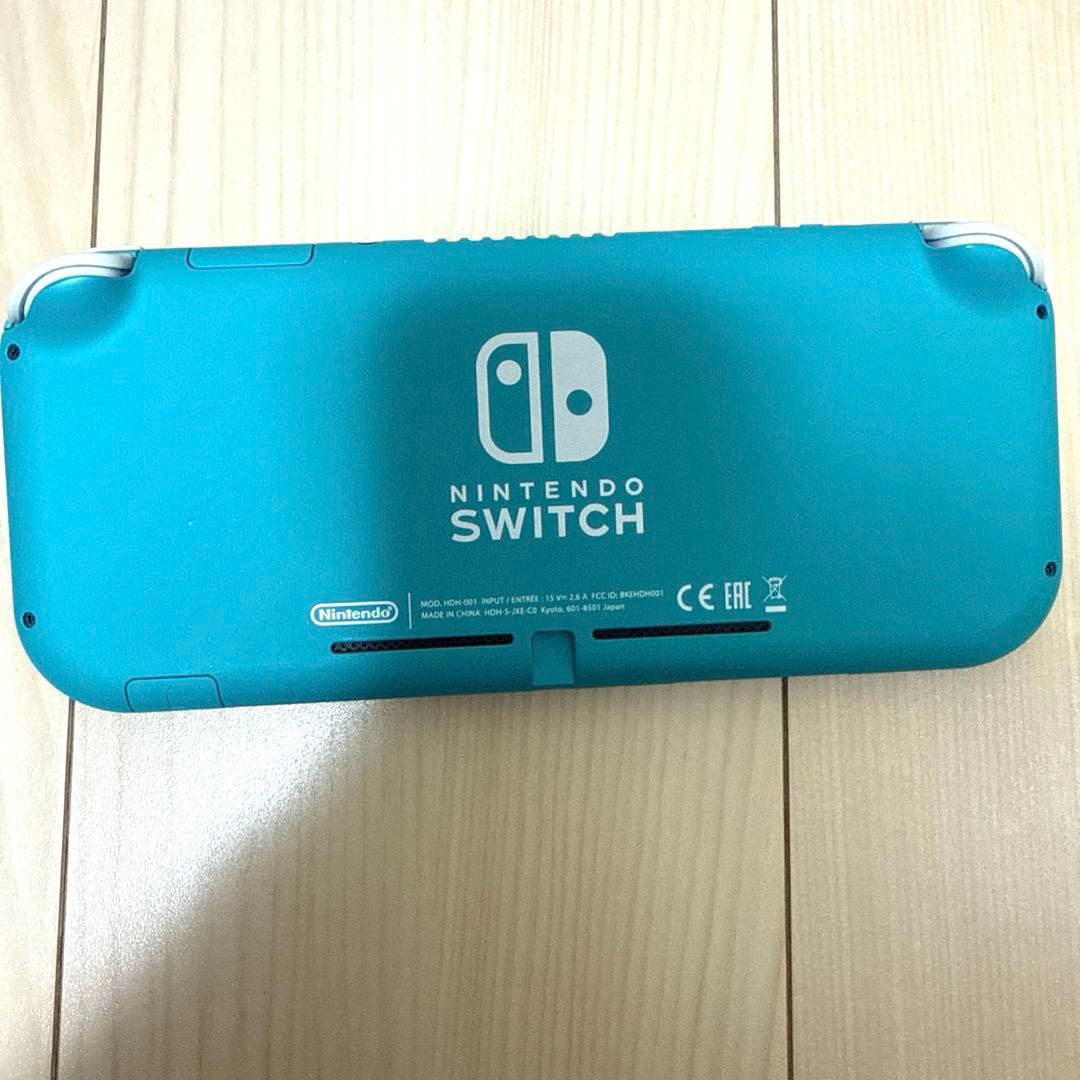 【値下げ中】Switch Light ターコイズ&ポケモン ソード&ガイドブック