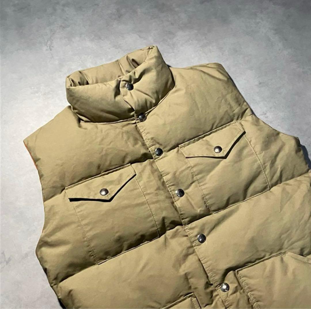 THE NORTHFACE ダウンベスト 80s 茶タグ