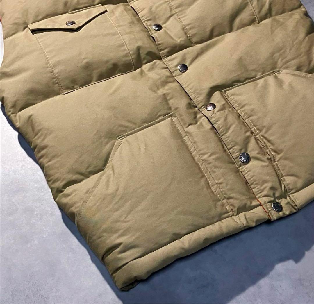 THE NORTHFACE ダウンベスト 80s 茶タグ