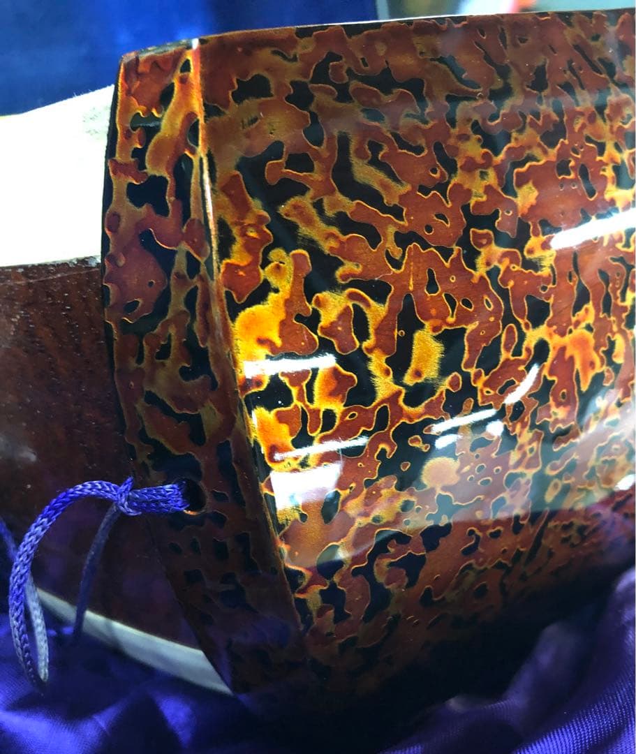 が*う様 高級津軽三味線本体 3本弦 ケース付き！太鼓部破れ有りの為300円スタ