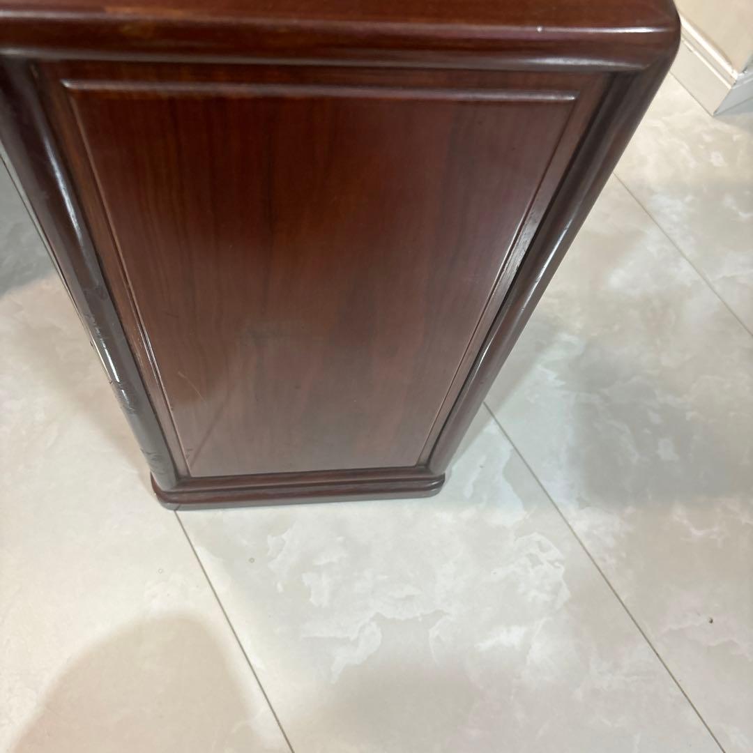 引き出し　小引き出し　家具　螺細　花梨　4段