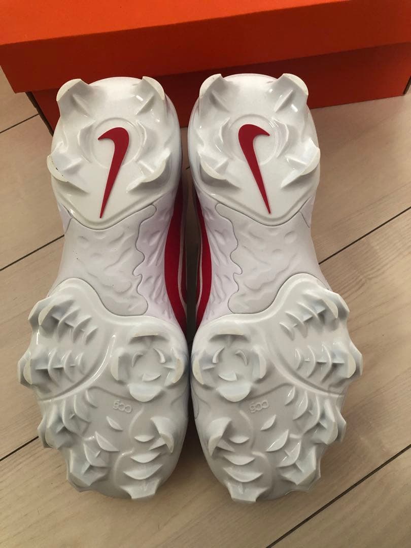 ナイキ 野球　アルファハラチエリート4 LOW MCS ホワイト×レッド 新品