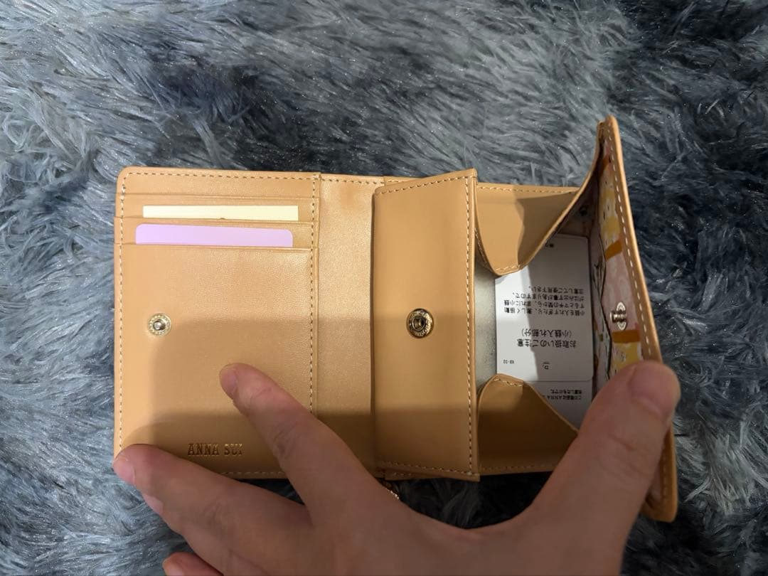 anna sui インザハート 2つ折り財布