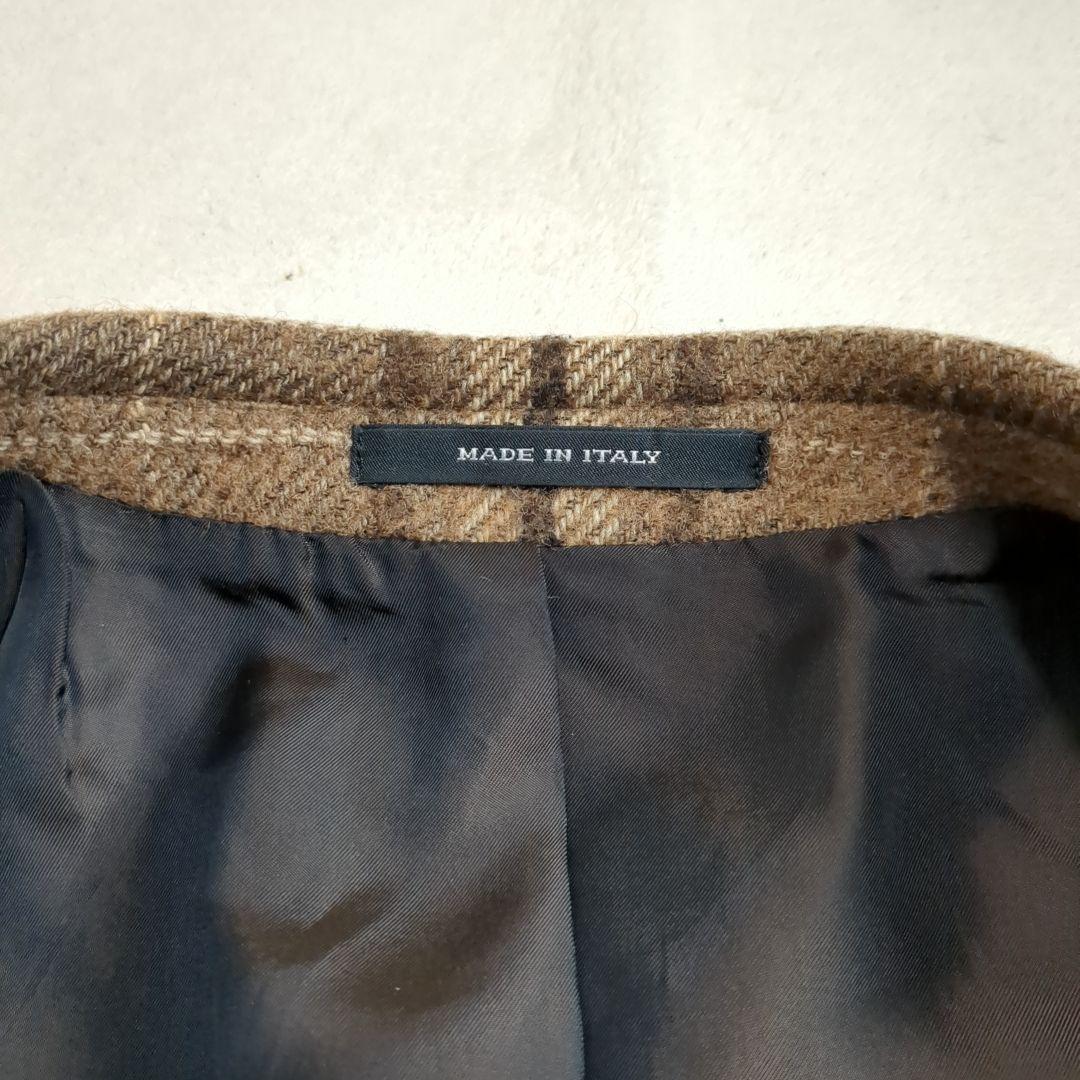 美品 タリアトーレ ブリッラ別注 テーラード アンコンジャケット ウール