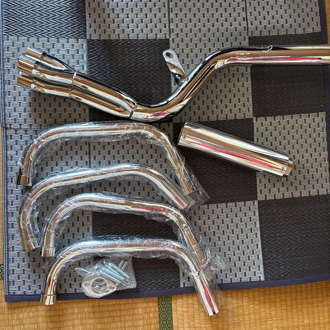 CB400SF DJガニマタマフラー