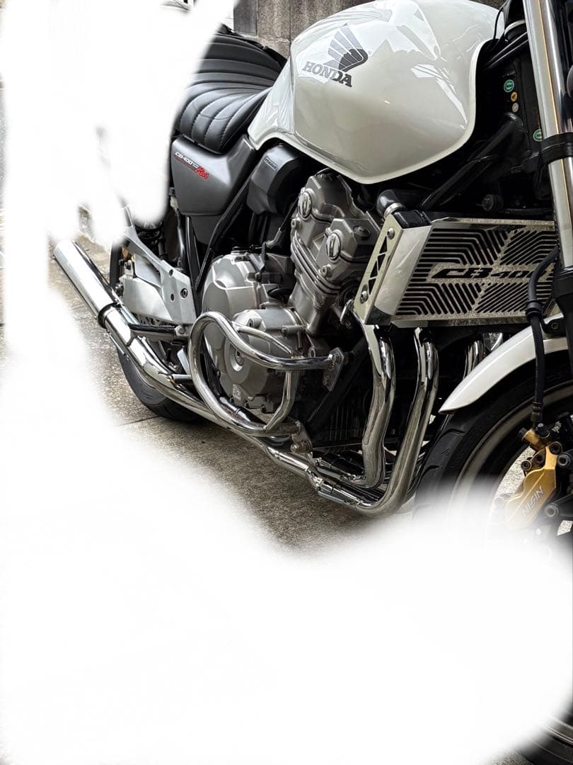 CB400SF DJガニマタマフラー