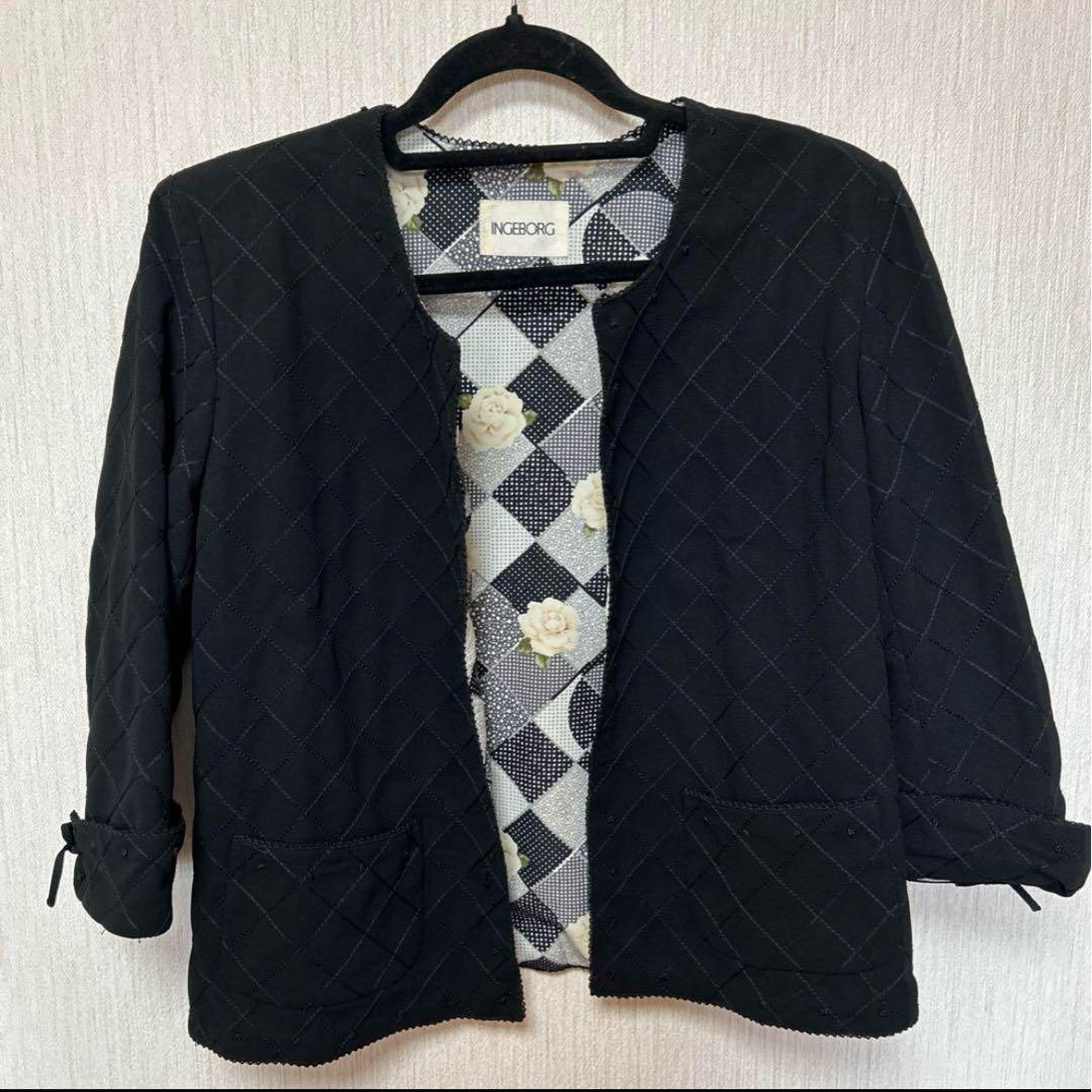 0267 INGEBORG ジャケット Mサイズ 花柄