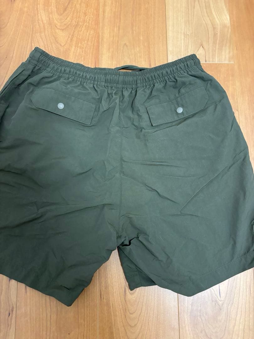 パンツ ENNOY Nylon Shorts Olive M